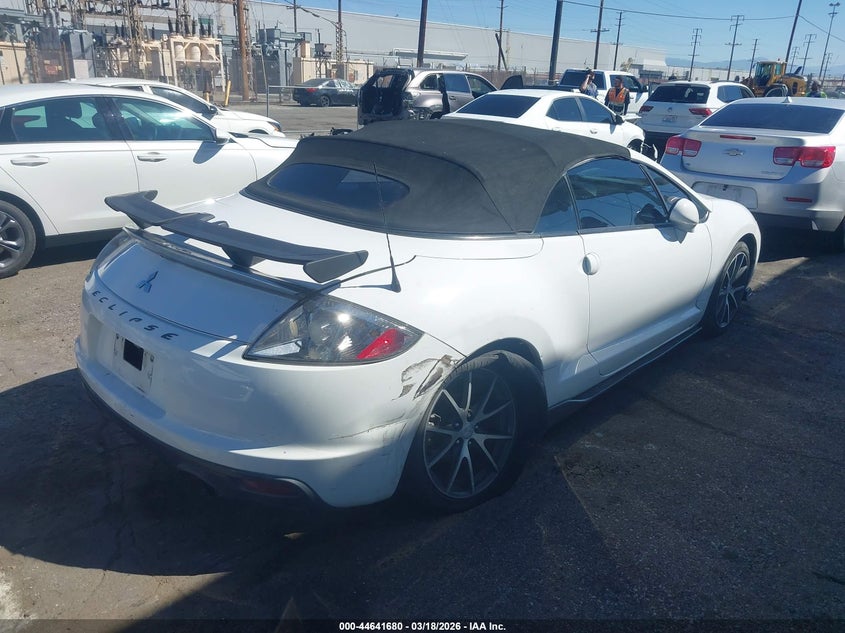 Vin: 4a37l2ef8be003004, lot: 45138697, mitsubishi eclipse spyder gs sport 20114
