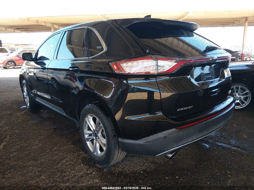 Vin: 2fmtk3j9xfbb92844, lot: 45138699, ford edge sel 20153