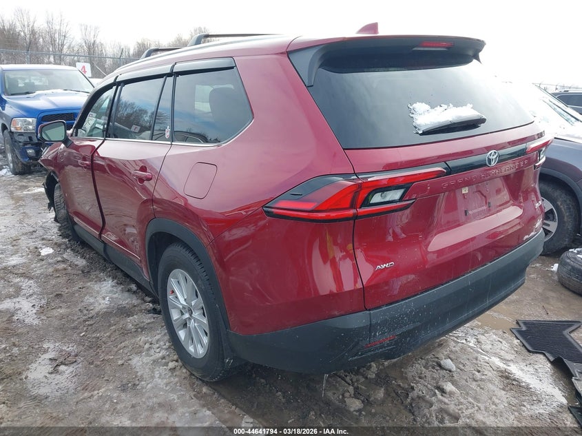 2026 Toyota Grand Highlander Xle