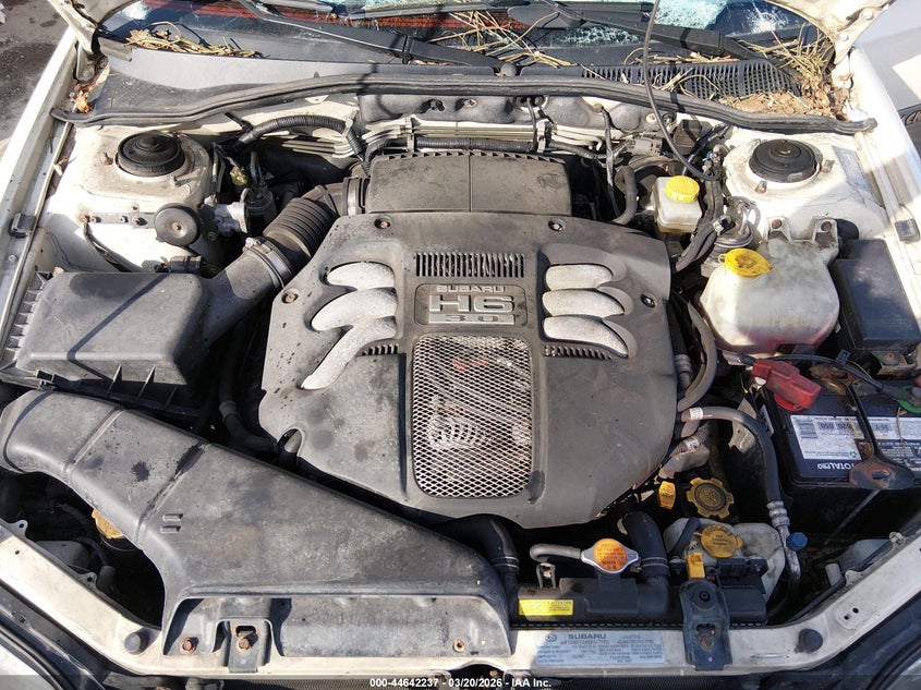 2002 Subaru Outback H6-3.0 Vdc VIN: 4S3BH896227611052 Lot: 44642237