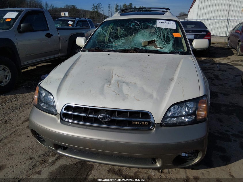 2002 Subaru Outback H6-3.0 Vdc VIN: 4S3BH896227611052 Lot: 44642237