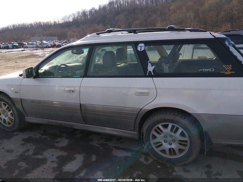 2002 Subaru Outback H6-3.0 Vdc VIN: 4S3BH896227611052 Lot: 44642237
