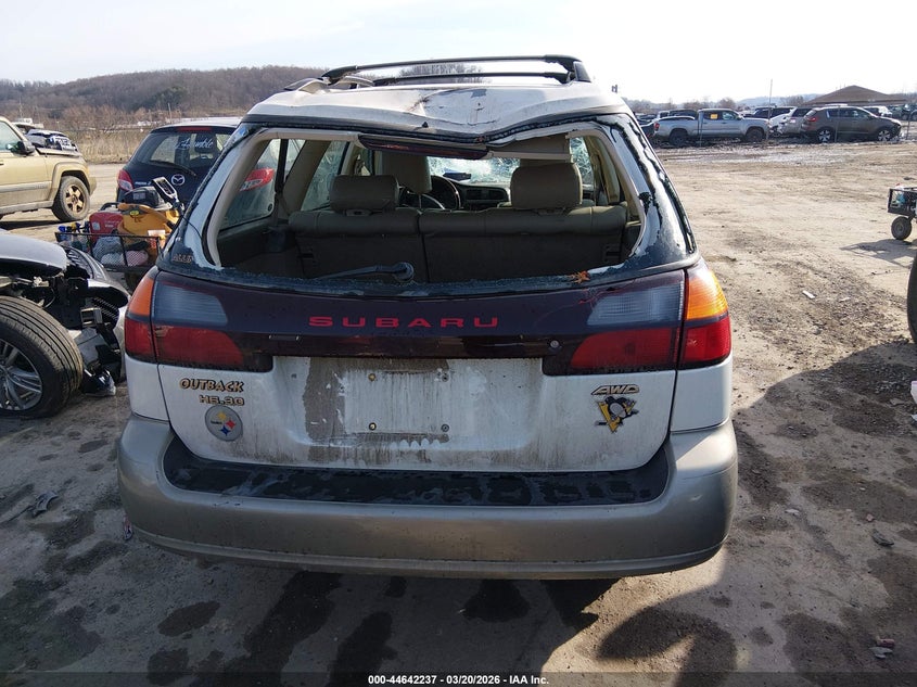 2002 Subaru Outback H6-3.0 Vdc VIN: 4S3BH896227611052 Lot: 44642237
