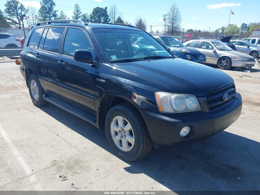 2003 Toyota Highlander Limited V6