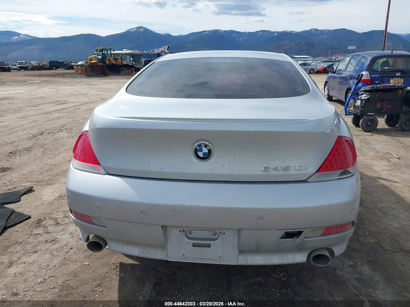 2005 BMW 645Ci VIN: WBAEH73445B215721 Lot: 44642303