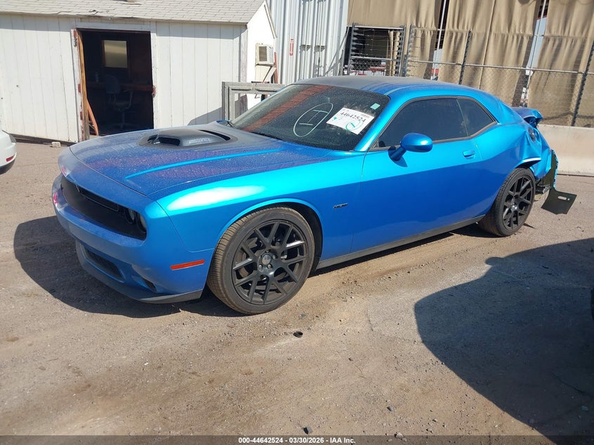 Vin: 2c3cdzbt5fh821648, lot: 45139541, dodge challenger r/t plus shaker 20152