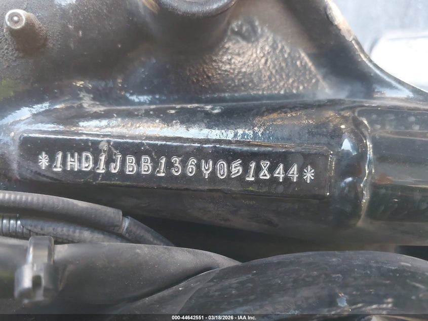 2006 Harley-Davidson Fxstdi VIN: 1HD1JBB136Y051844 Lot: 44642551