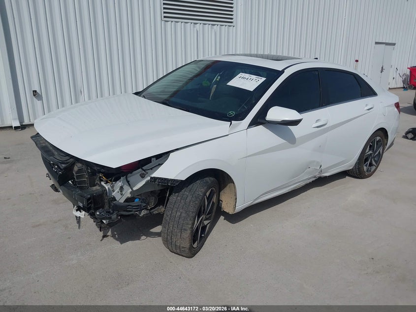 2023 Hyundai Elantra Hybrid Limited KMHLN4AJ8PU072057 photo 1