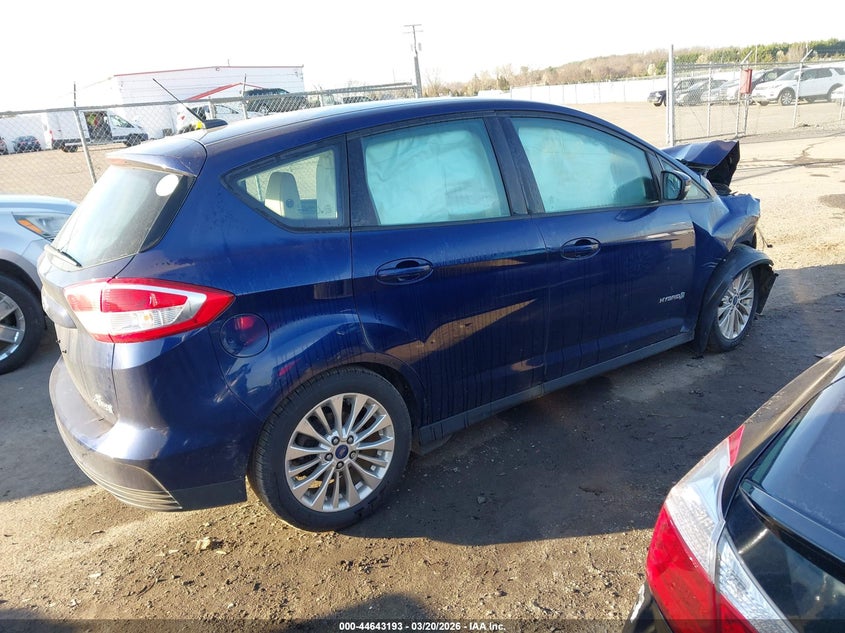 Vin: 1fadp5au4hl105278, lot: 45140210, ford c-max hybrid se 20174
