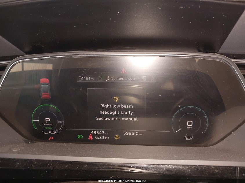 2023 Audi E-Tron Premium Plus Quattro VIN: WA1LAAGE8PB018837 Lot: 44643211