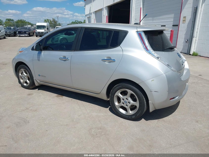 Vin: 1n4az0cp3dc410899, lot: 45140307, nissan leaf sv 20133