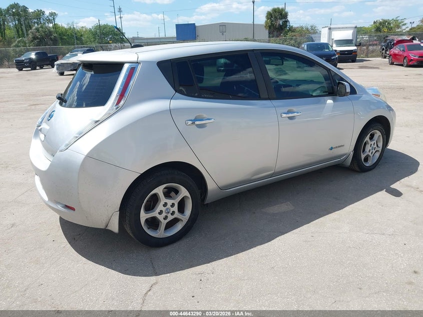 Vin: 1n4az0cp3dc410899, lot: 45140307, nissan leaf sv 20134