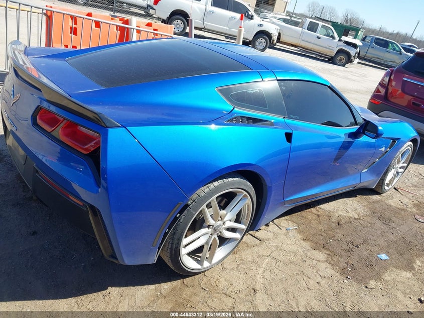 Vin: 1g1yb2d7xk5114392, lot: 45140329, chevrolet corvette stingray 20194