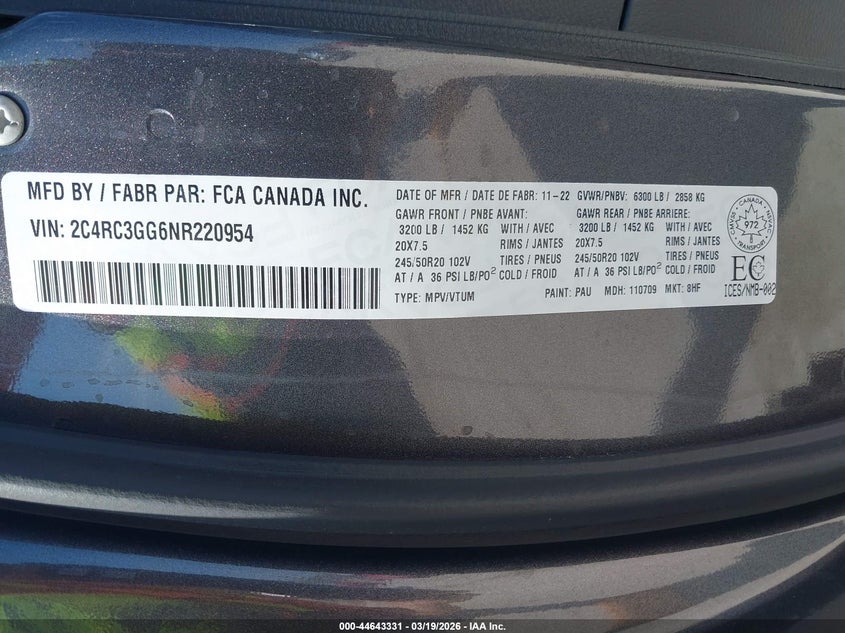 2022 Chrysler Pacifica - view 9
