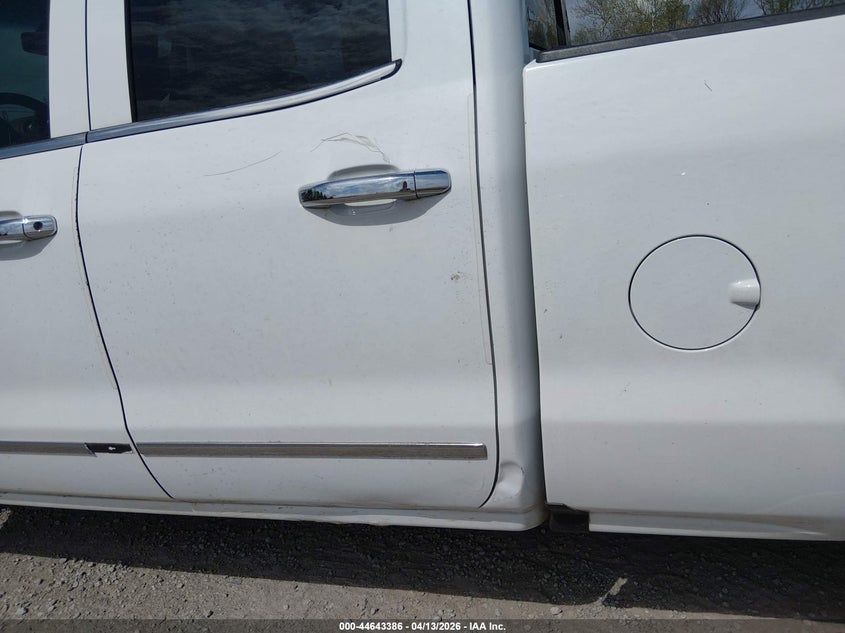 2017 Gmc SIERRA 5.3 1500 Slt white Lot 111044643386 Vin 1GTV2NEC8HZ200390