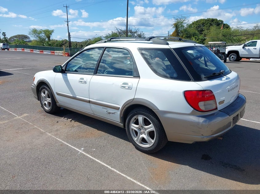 2003 Subaru Impreza Outback Sport