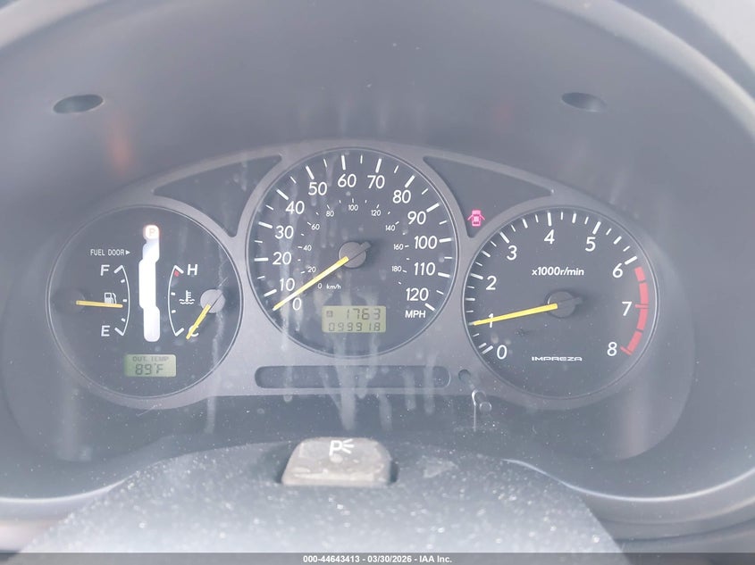 2003 Subaru Impreza Outback Sport VIN: JF1GG68563H813769 Lot: 44643413