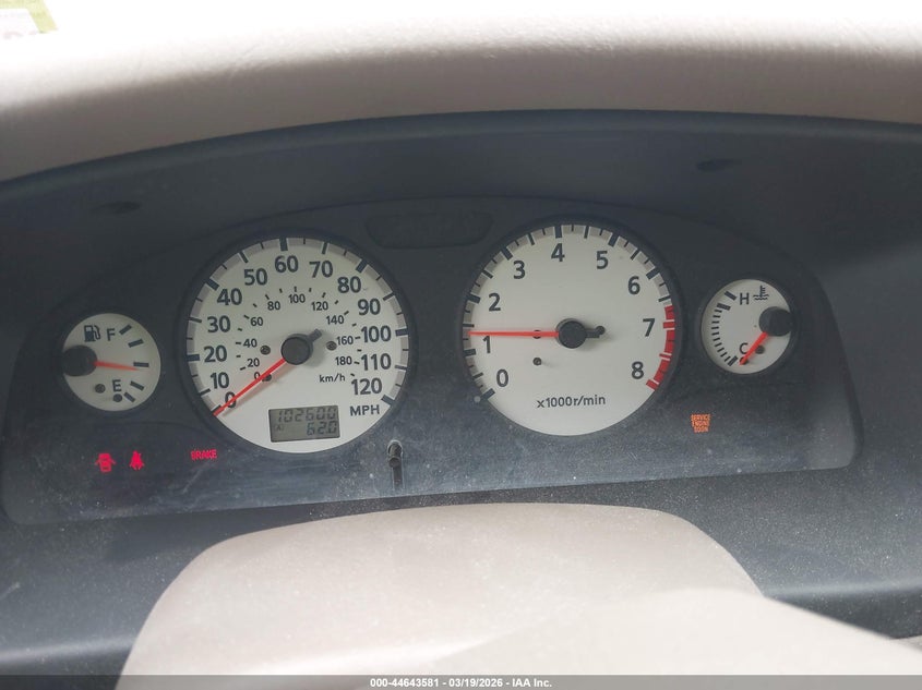 2001 Nissan Pathfinder Le VIN: JN8DR07Y71W529385 Lot: 44643581