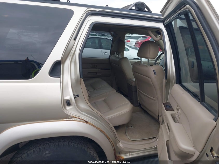 2001 Nissan Pathfinder Le VIN: JN8DR07Y71W529385 Lot: 44643581