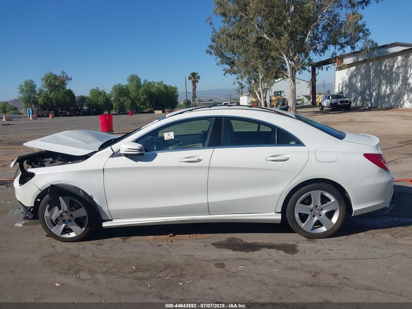 2016 Mercedes-Benz Cla 250 VIN: WDDSJ4EB2GN337845 Lot: 44643592