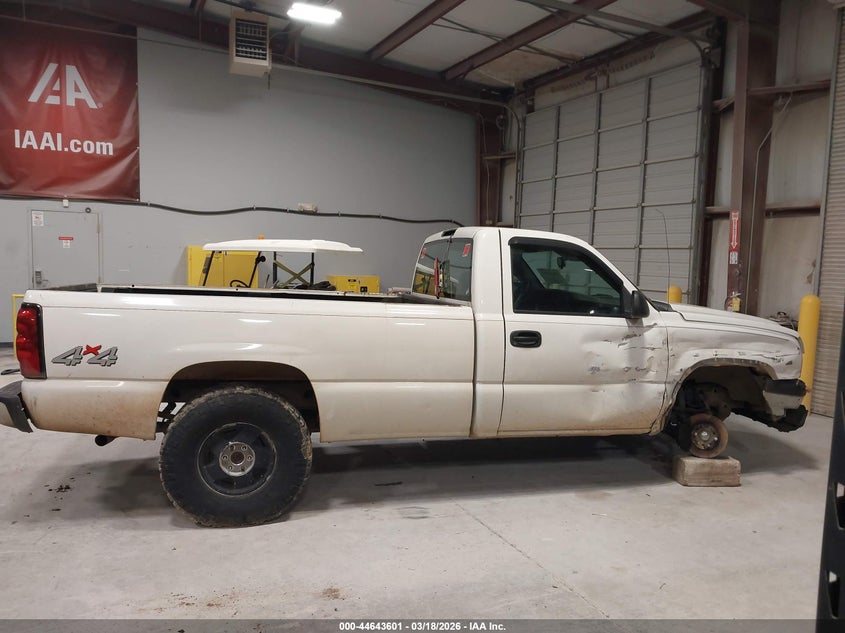 2006 Chevrolet Silverado 1500 Work Truck VIN: 3GCEK14T46G159179 Lot: 44643601