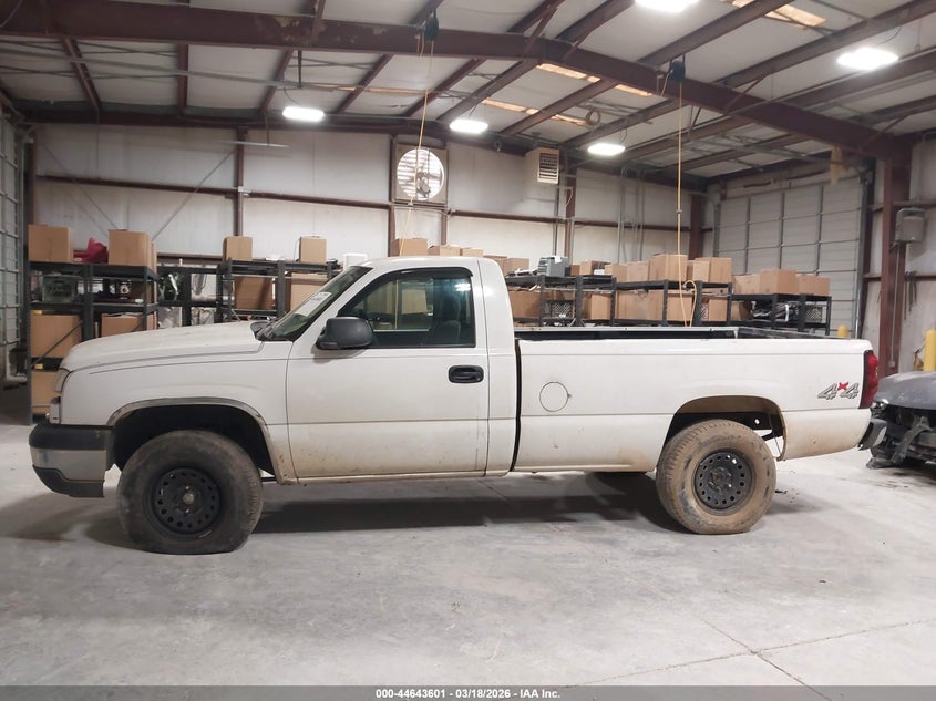 2006 Chevrolet Silverado 1500 Work Truck VIN: 3GCEK14T46G159179 Lot: 44643601