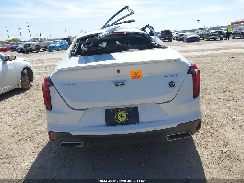 2022 Cadillac Ct4 Luxury VIN: 1G6DJ5RK4N0114237 Lot: 44643605