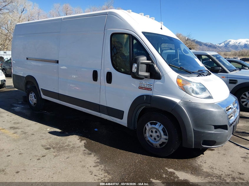 2018 Ram Promaster 3500 Cargo Van High Roof 159 Wb Ext