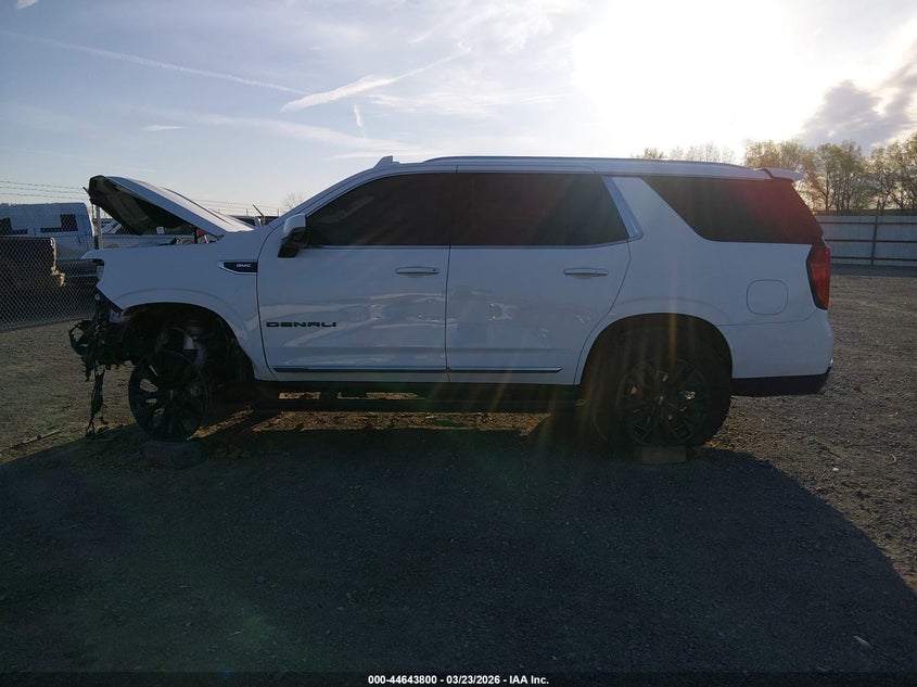 2022 GMC Yukon 4Wd Denali VIN: 1GKS2DKLXNR220321 Lot: 44643800