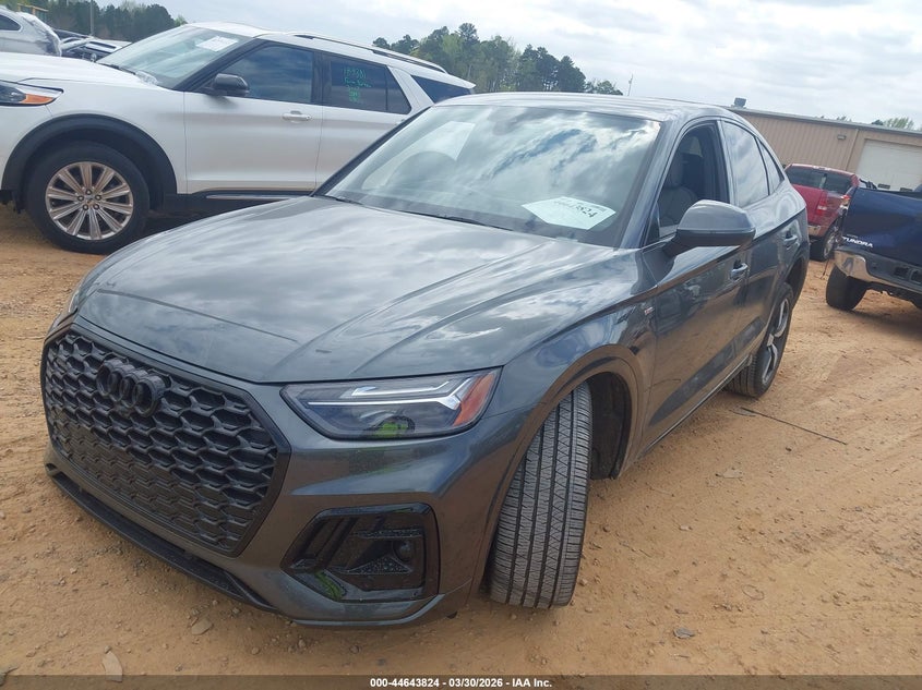 Vin: wa15aafy7r2046572, lot: 45140841, audi q5 sportback premium plus 45 tfsi s line quattro s tronic 20242