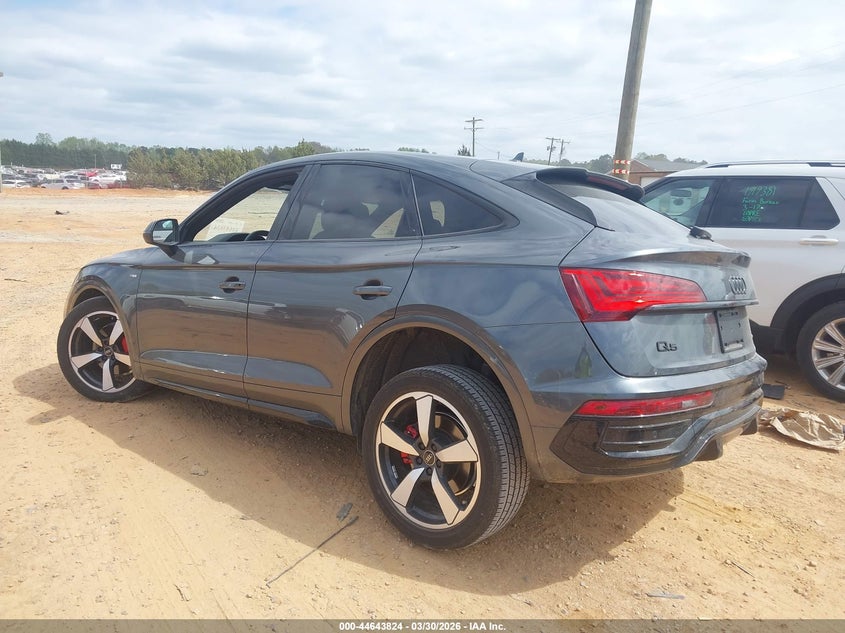 Vin: wa15aafy7r2046572, lot: 45140841, audi q5 sportback premium plus 45 tfsi s line quattro s tronic 20243
