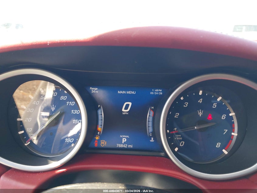 2019 Maserati Ghibli S Q4 Gransport VIN: ZAM57YTS9K1314462 Lot: 44643871