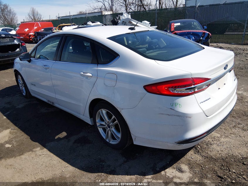 2018 Ford Fusion Hybrid Se