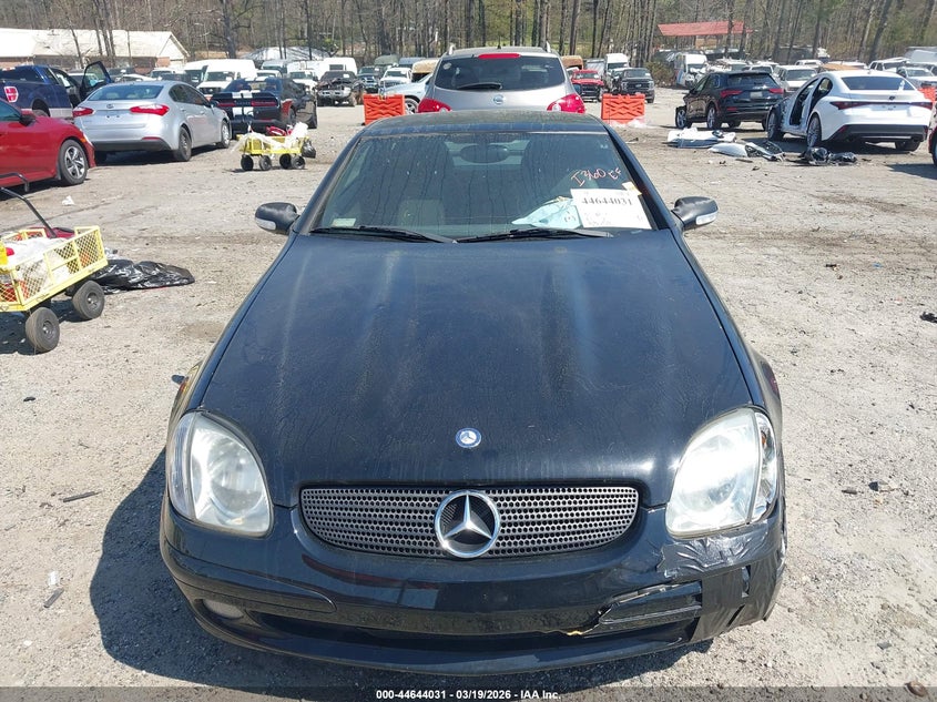 2001 Mercedes-Benz Slk 230 Kompressor VIN: WDBKK49F31F201616 Lot: 44644031