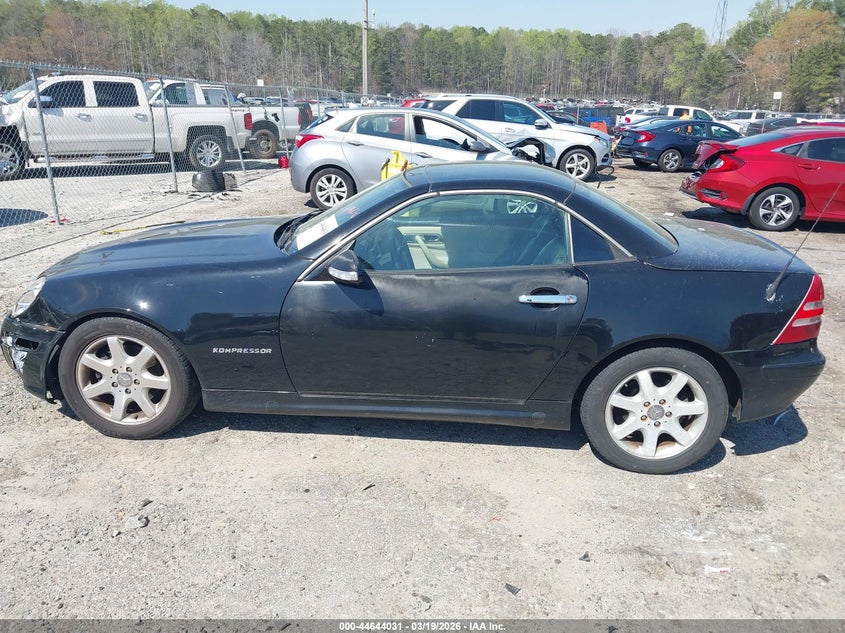 2001 Mercedes-Benz Slk 230 Kompressor VIN: WDBKK49F31F201616 Lot: 44644031