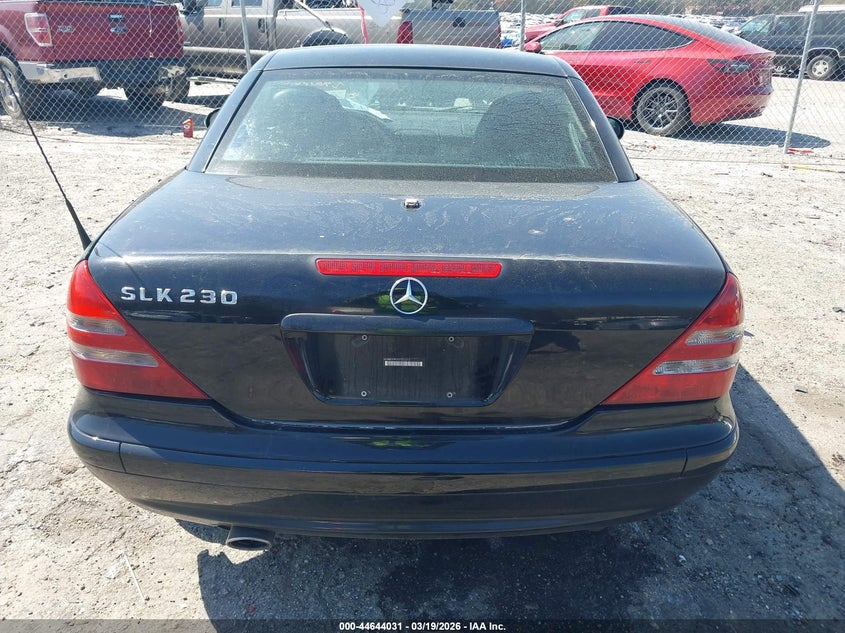2001 Mercedes-Benz Slk 230 Kompressor VIN: WDBKK49F31F201616 Lot: 44644031