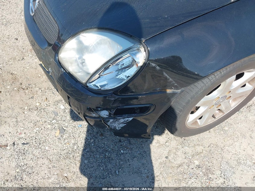 2001 Mercedes-Benz Slk 230 Kompressor VIN: WDBKK49F31F201616 Lot: 44644031