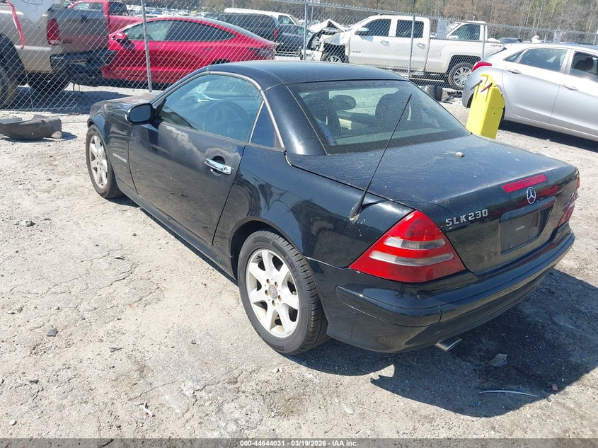 2001 Mercedes-Benz Slk 230 Kompressor
