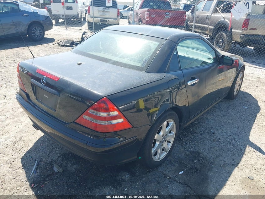 2001 Mercedes-Benz Slk 230 Kompressor