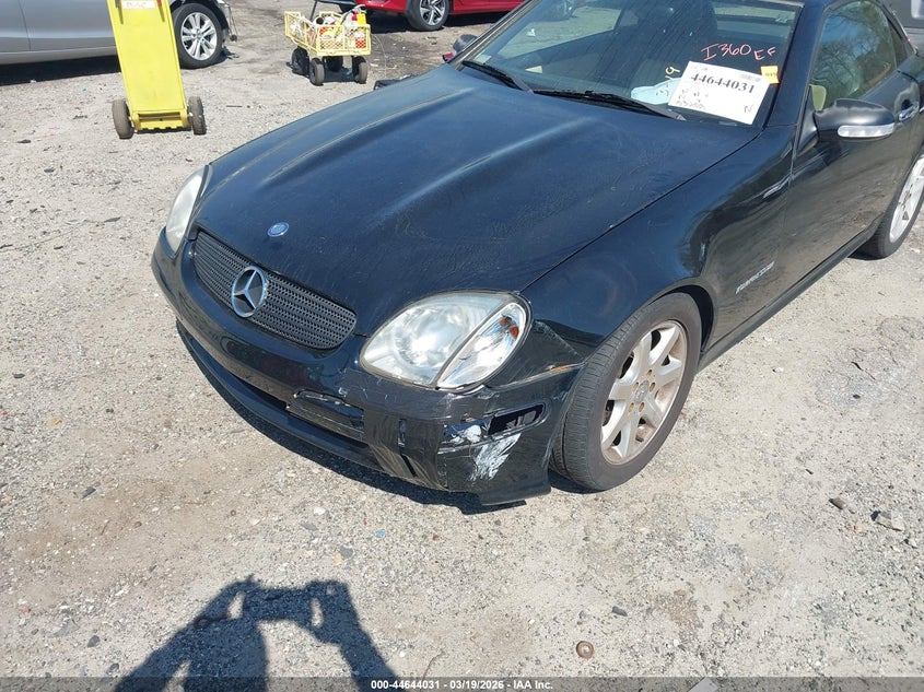 2001 Mercedes-Benz Slk 230 Kompressor VIN: WDBKK49F31F201616 Lot: 44644031