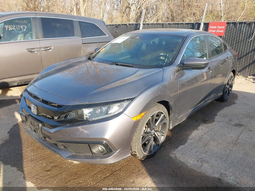 2021 HONDA CIVIC auction photo 2
