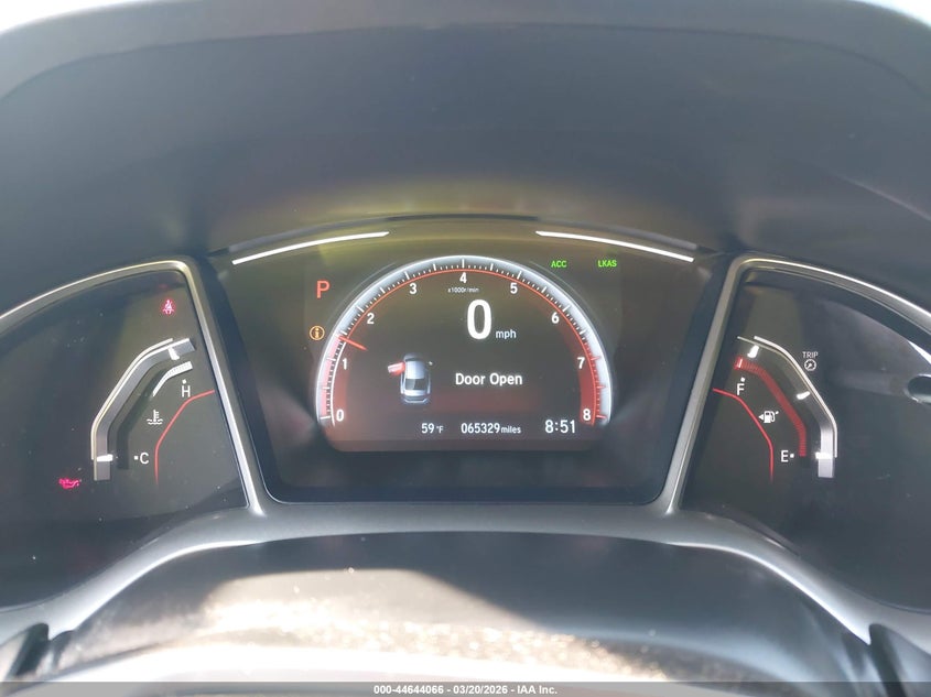 2021 HONDA CIVIC auction photo 7