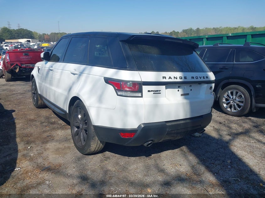 2015 Land Rover Range Rover Sport 3.0L V6 Supercharged Hse