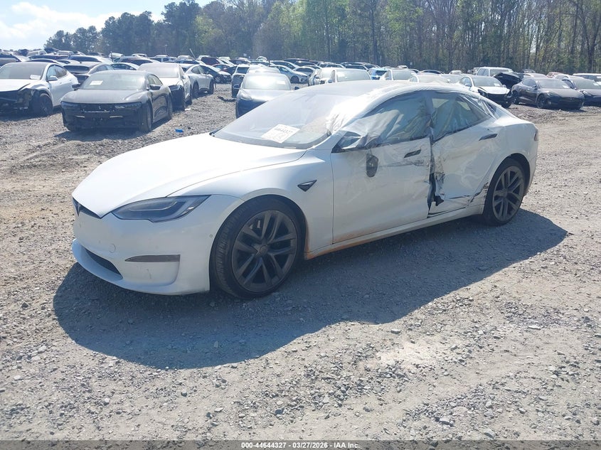 Vin: 5yjsa1e51nf471339, lot: 45141344, tesla model s dual motor all-wheel drive 20222