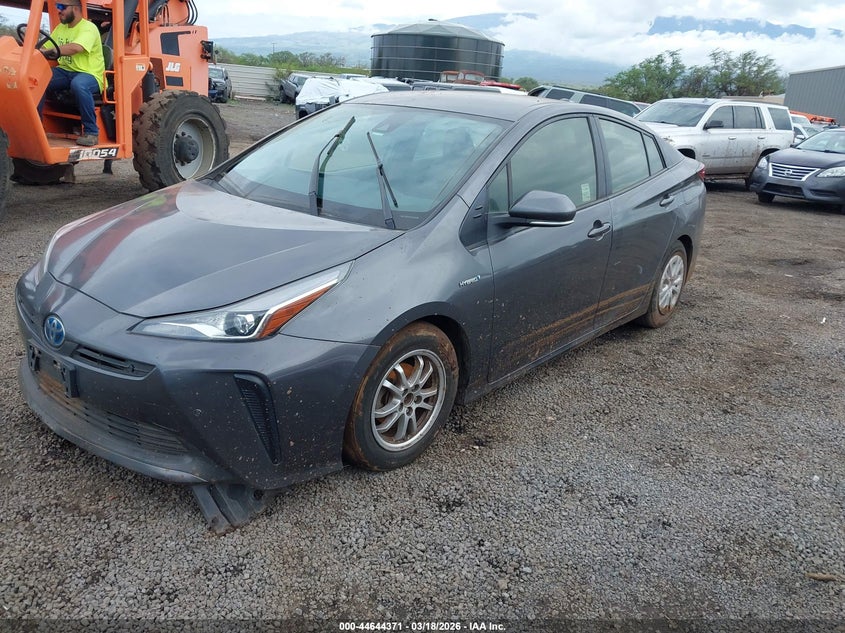 VIN JTDKAMFU2M3152020 2021 TOYOTA PRIUS LE