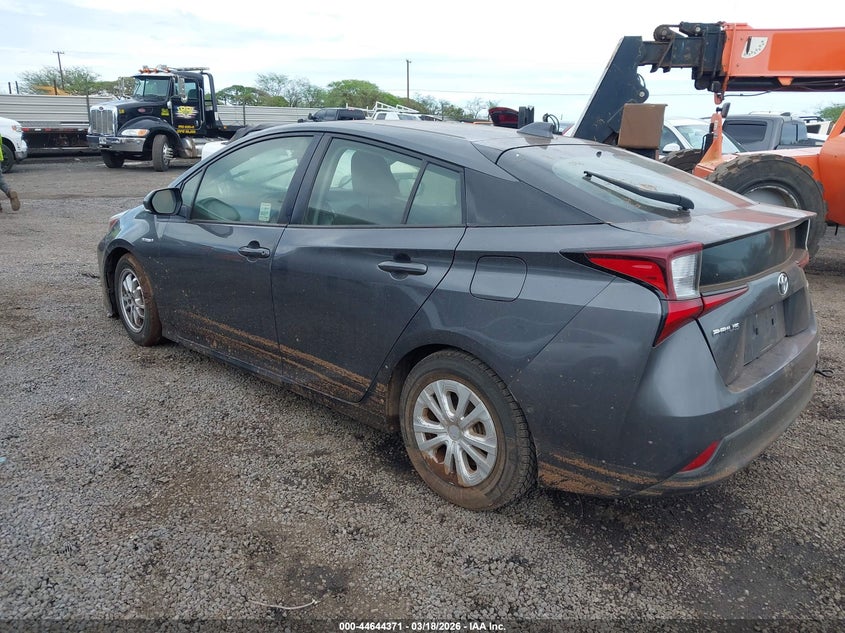 VIN JTDKAMFU2M3152020 2021 TOYOTA PRIUS LE