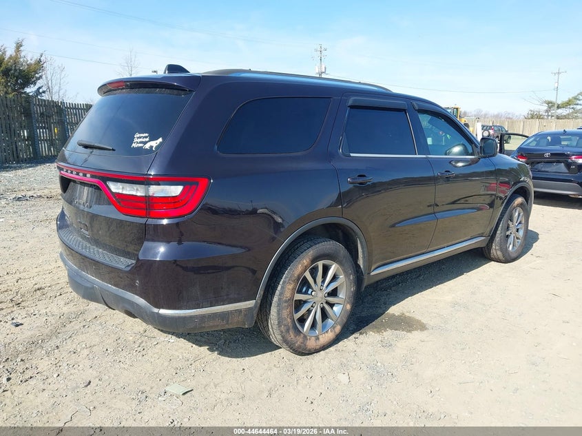 2018 Dodge Durango Sxt Awd