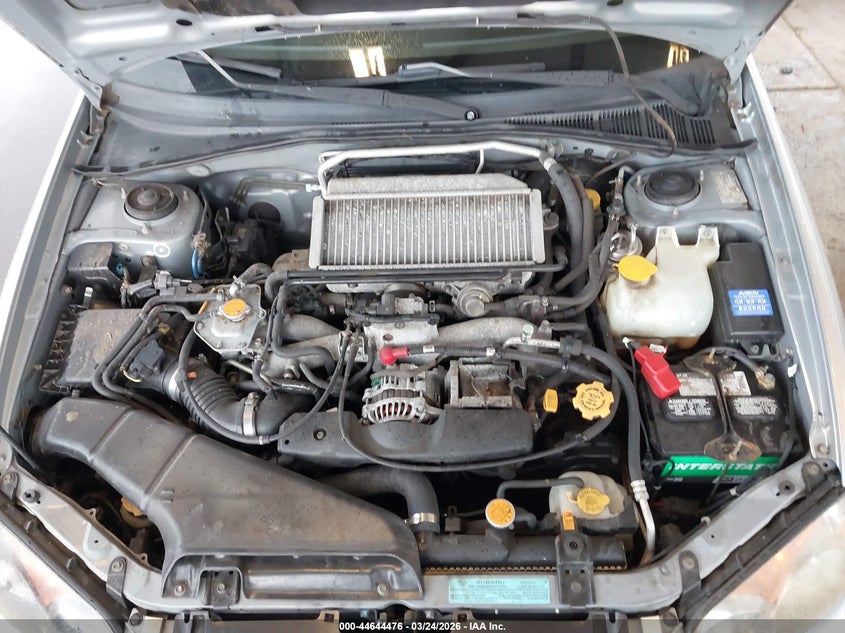 2004 Subaru Impreza Wrx VIN: JF1GG29624G813923 Lot: 44644476