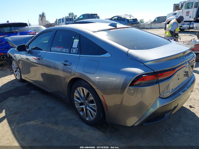 2021 TOYOTA MIRAI auction photo 3