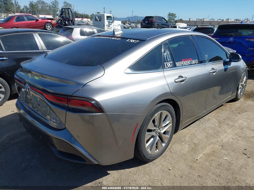 2021 TOYOTA MIRAI auction photo 4